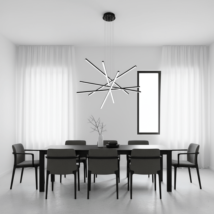 Strata Linear Chandelier - Vakkerlight