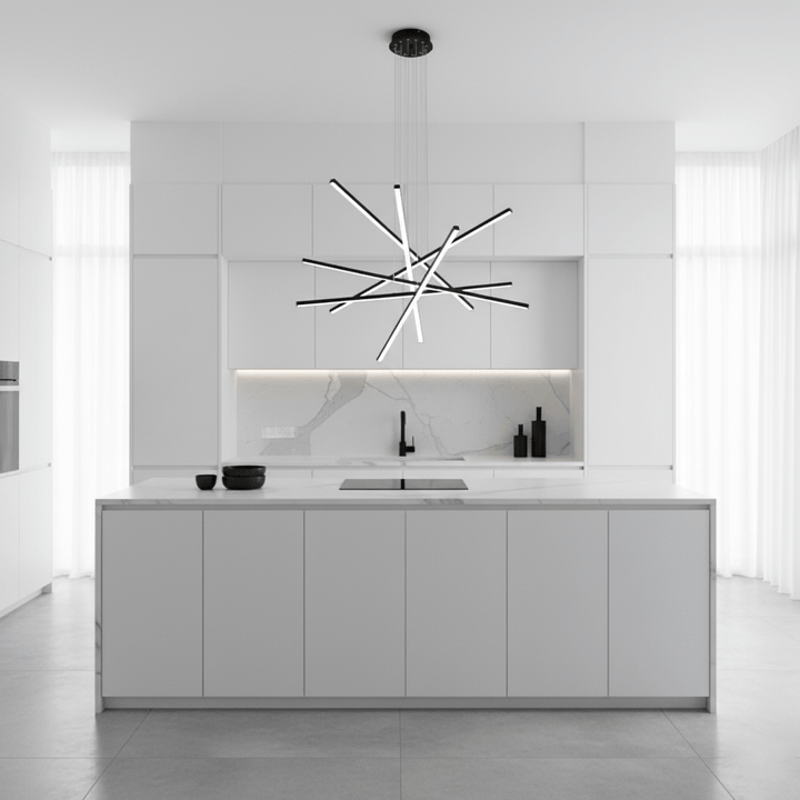 Strata Linear Chandelier - Vakkerlight