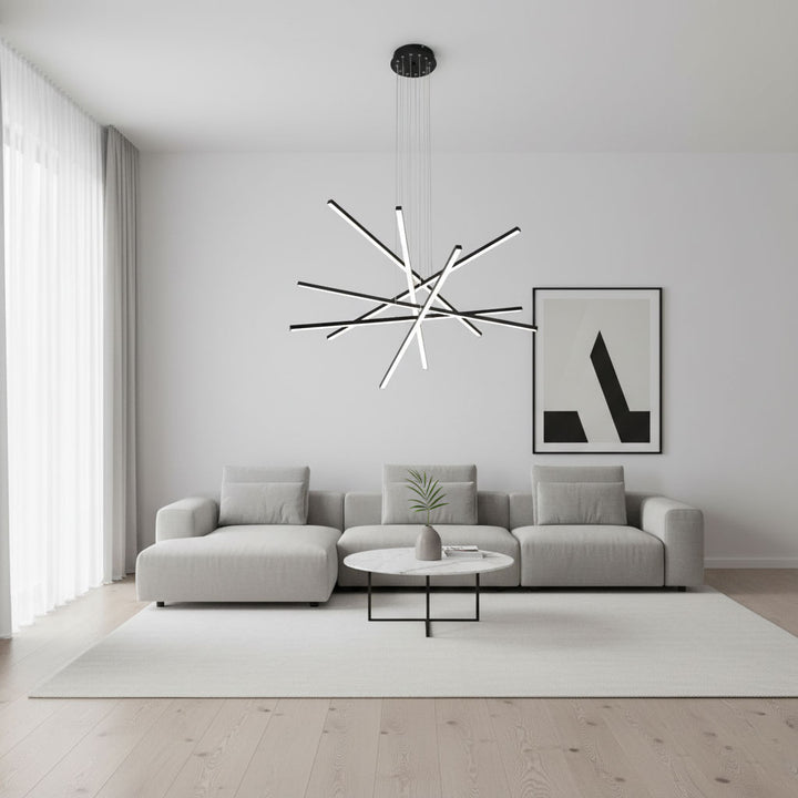 Strata Linear Chandelier - Vakkerlight