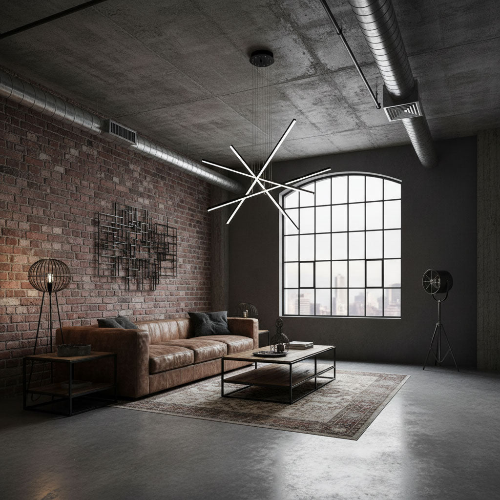 Strata Linear Chandelier - Vakkerlight