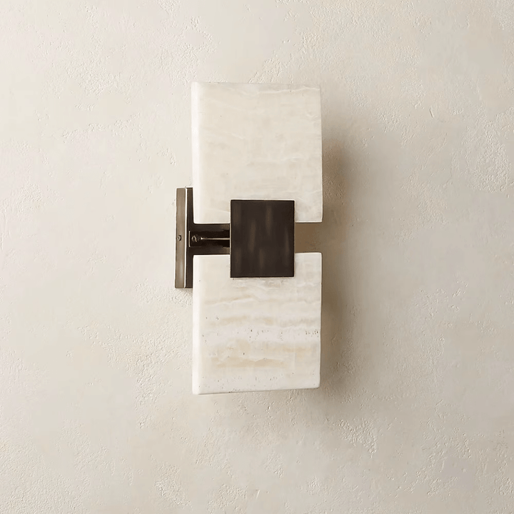 Strata Shift Alabaster Wall Lamp - Vakkerlight