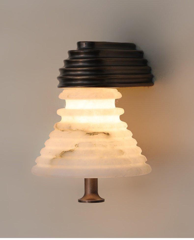 Strata Alabaster Wall Lamp - Vakkerlight