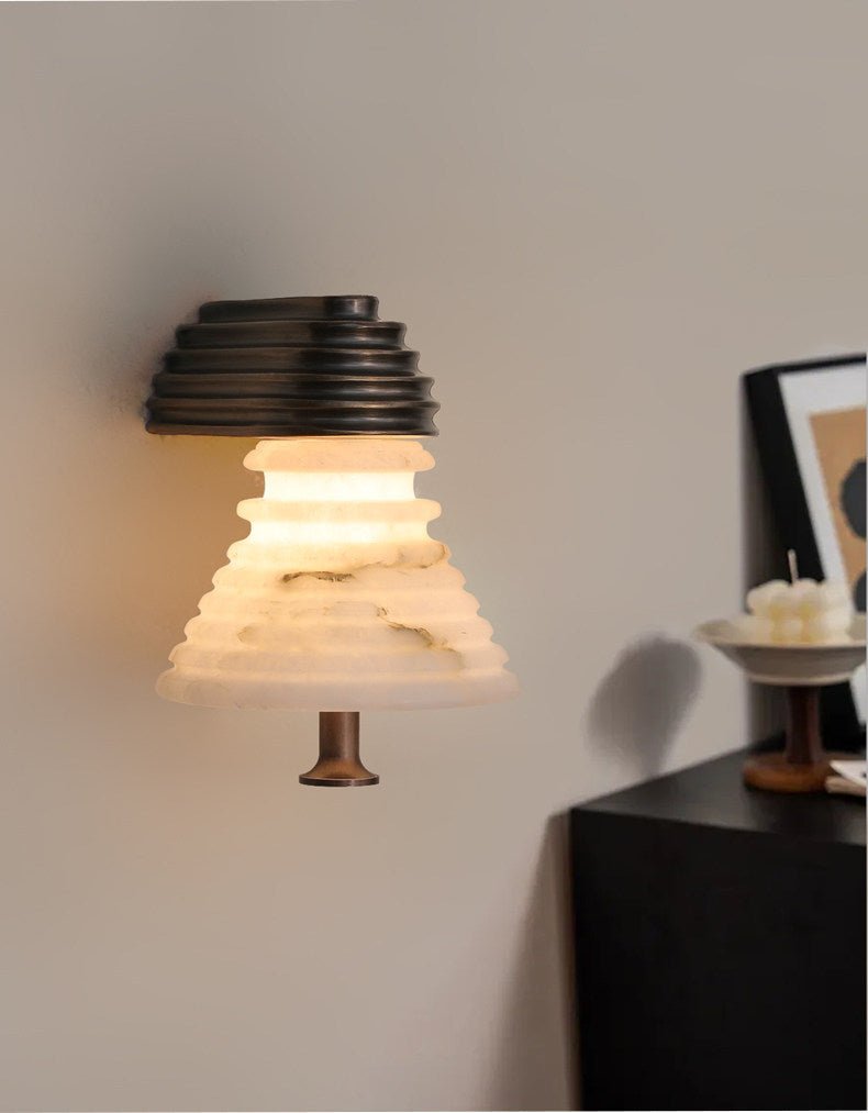 Strata Alabaster Wall Lamp - Vakkerlight