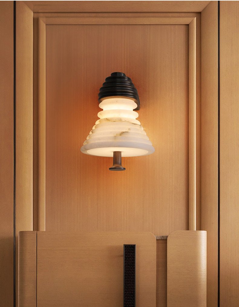 Strata Alabaster Wall Lamp - Vakkerlight