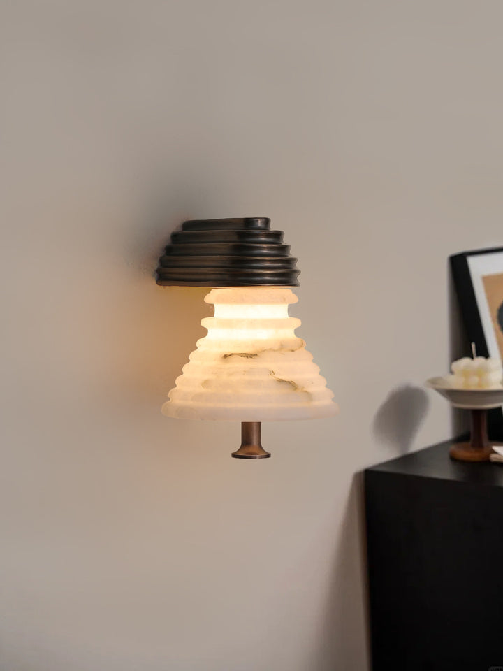 Strata Alabaster Wall Lamp - Vakkerlight