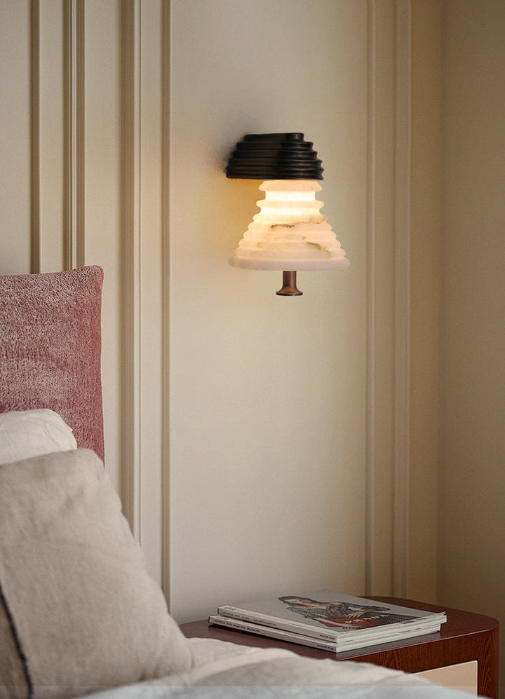 Strata Alabaster Wall Lamp - Vakkerlight