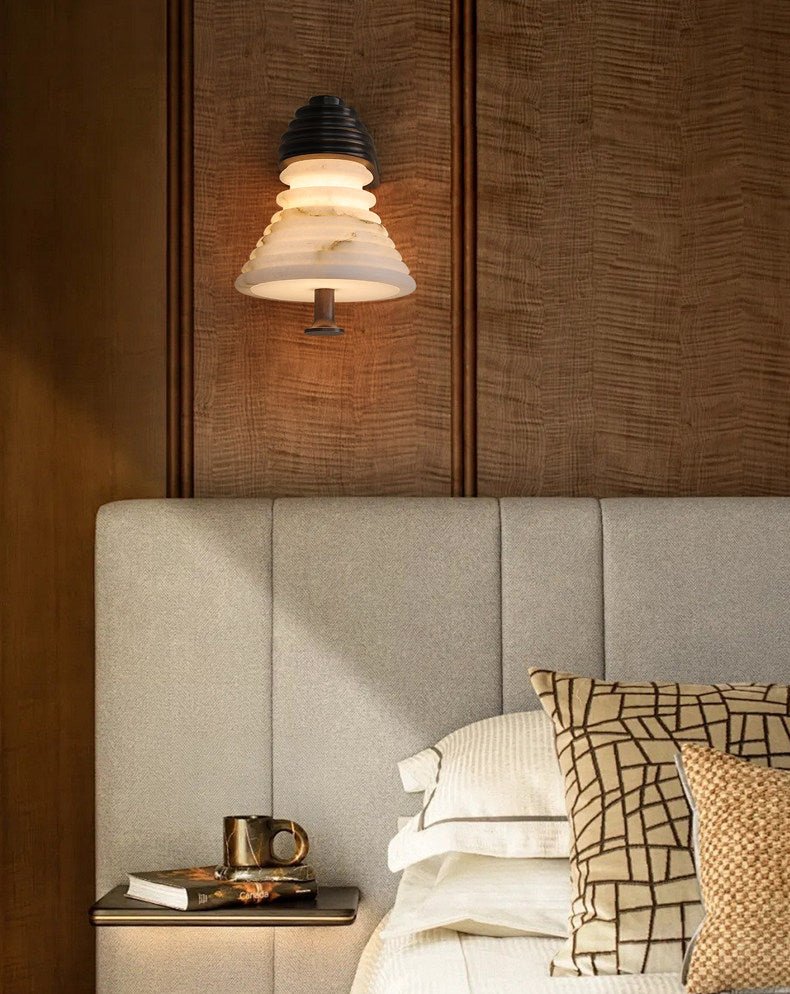 Strata Alabaster Wall Lamp - Vakkerlight