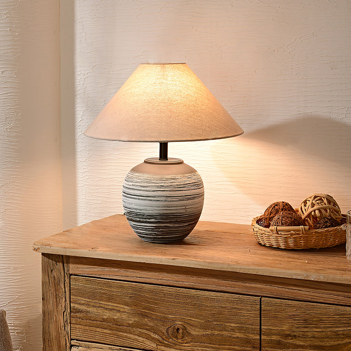 Strata Ceramic Table Lamp - Vakkerlight