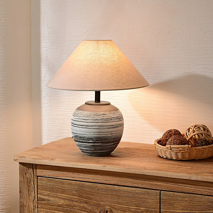 Strata Ceramic Table Lamp - Vakkerlight