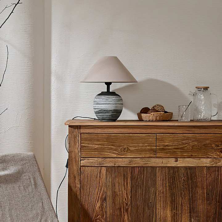 Strata Ceramic Table Lamp - Vakkerlight