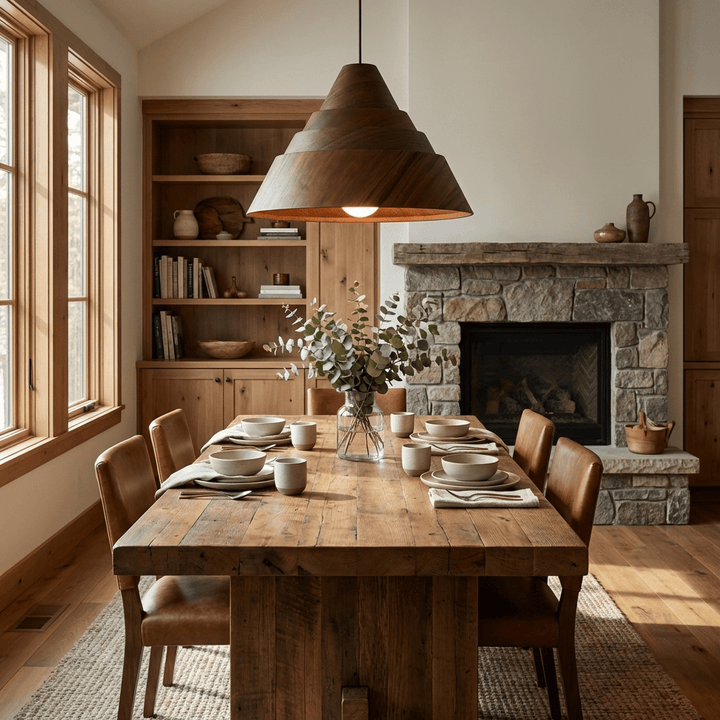 Strata Wood Pendant Lamp