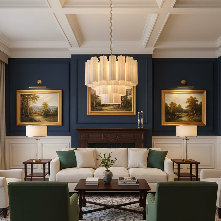 Stratum Ripple Chandelier - Vakkerlight