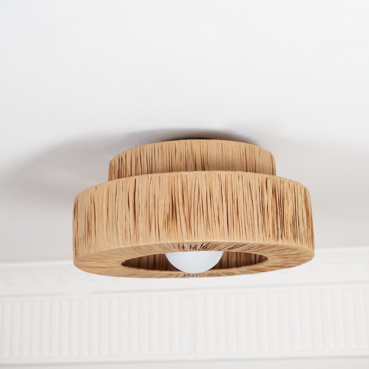 Straw Art Ceiling Lamp - Vakkerlight