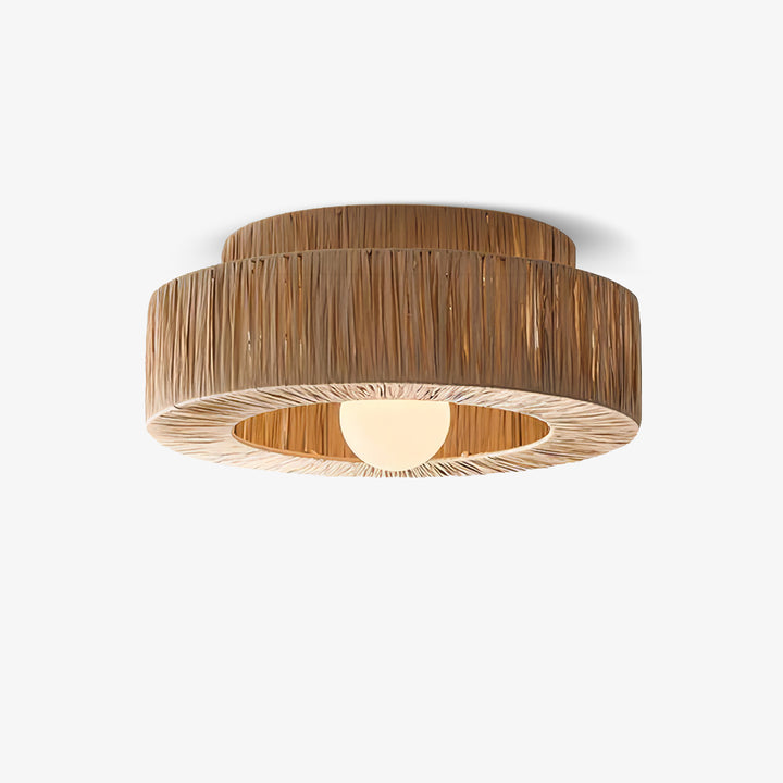 Straw Art Ceiling Lamp - Vakkerlight