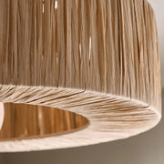 Straw Art Ceiling Lamp