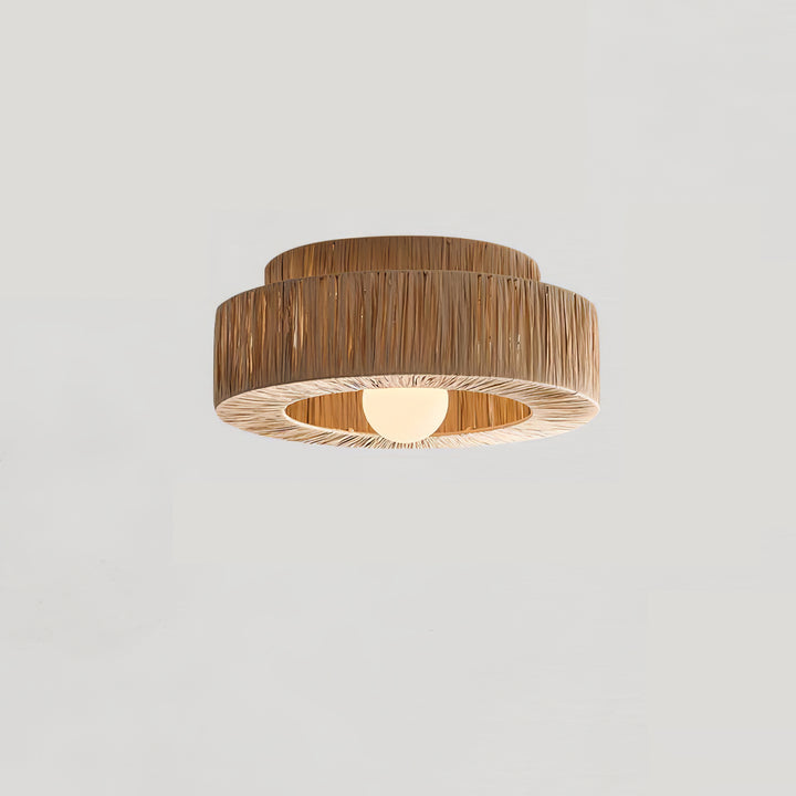 Straw Art Ceiling Lamp - Vakkerlight