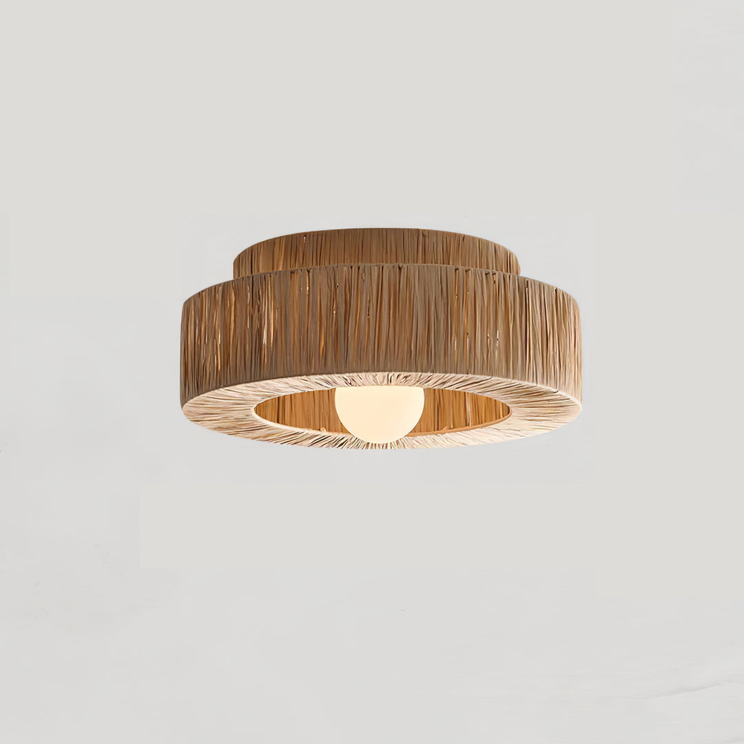 Straw Art Ceiling Lamp - Vakkerlight