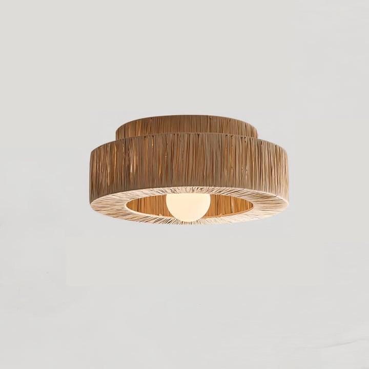 Straw Art Ceiling Lamp - Vakkerlight