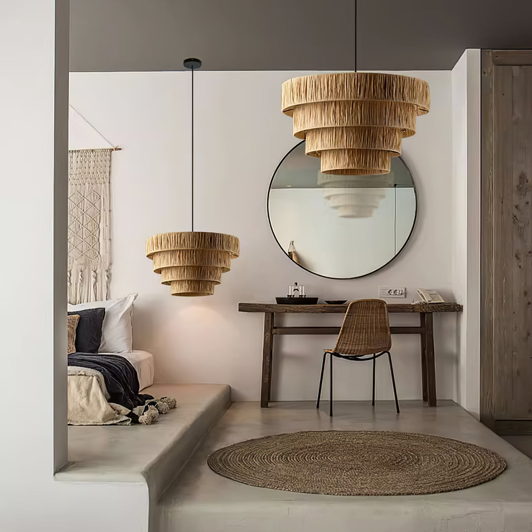 Straw Art Pendant Light - Vakkerlight