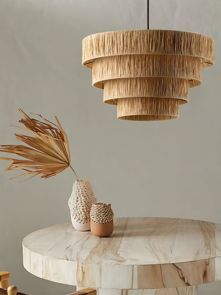 Straw Art Pendant Light - Vakkerlight