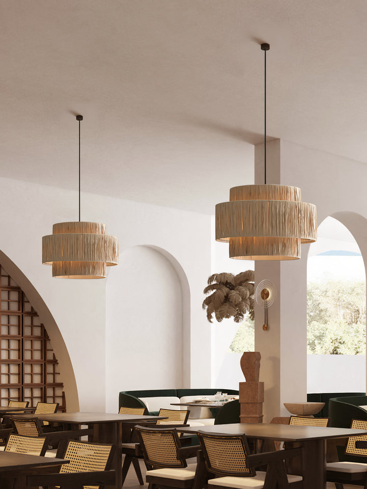 Straw Art Pendant Light - Vakkerlight