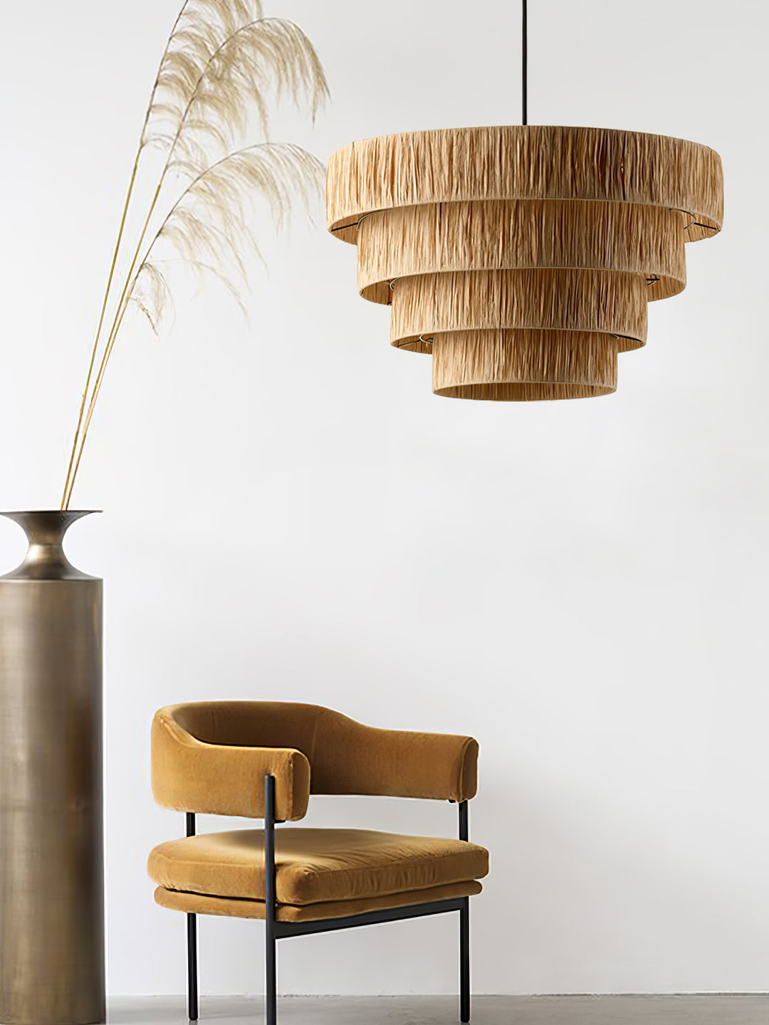 Straw Art Pendant Light - Vakkerlight