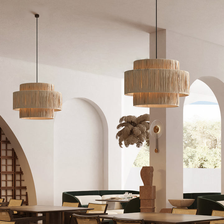 Straw Art Pendant Light - Vakkerlight