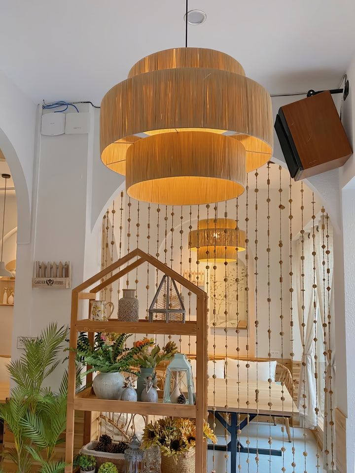 Straw Art Pendant Light - Vakkerlight