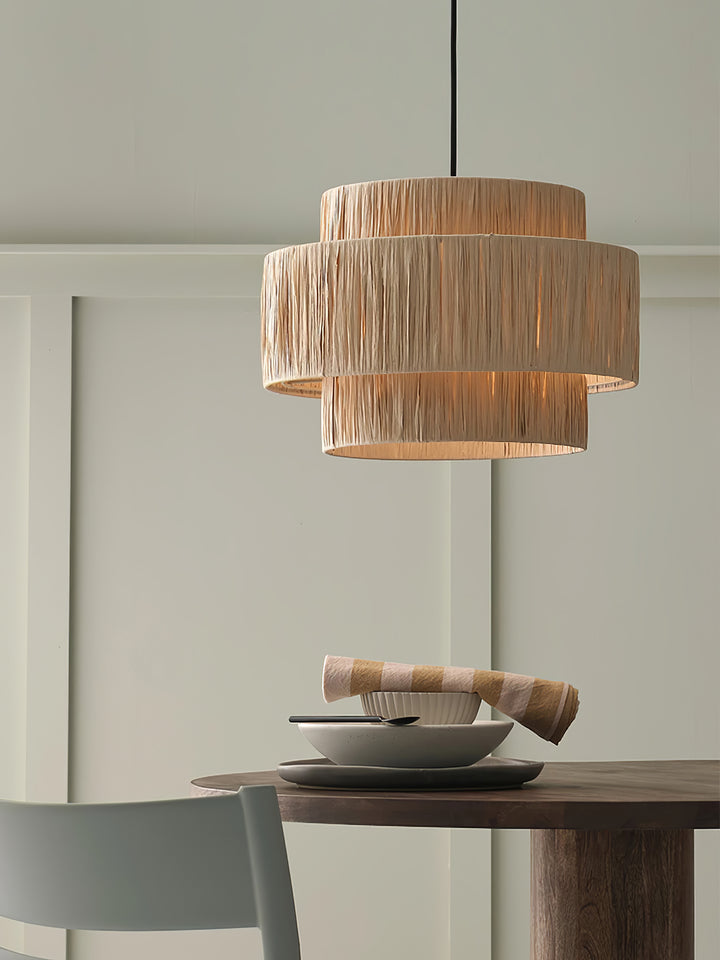 Straw Art Pendant Light - Vakkerlight