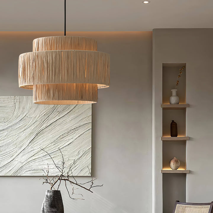 Straw Art Pendant Light - Vakkerlight