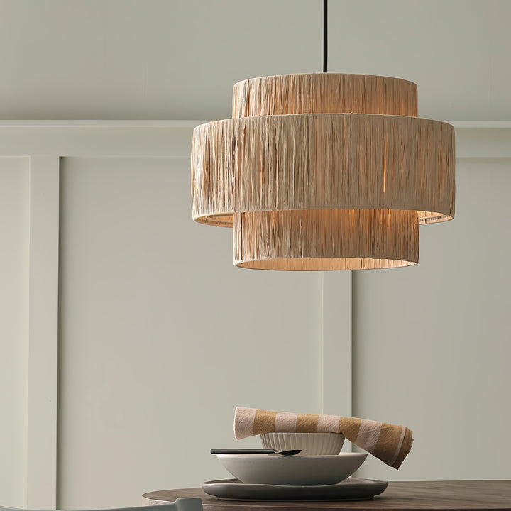 Straw Art Pendant Light - Vakkerlight