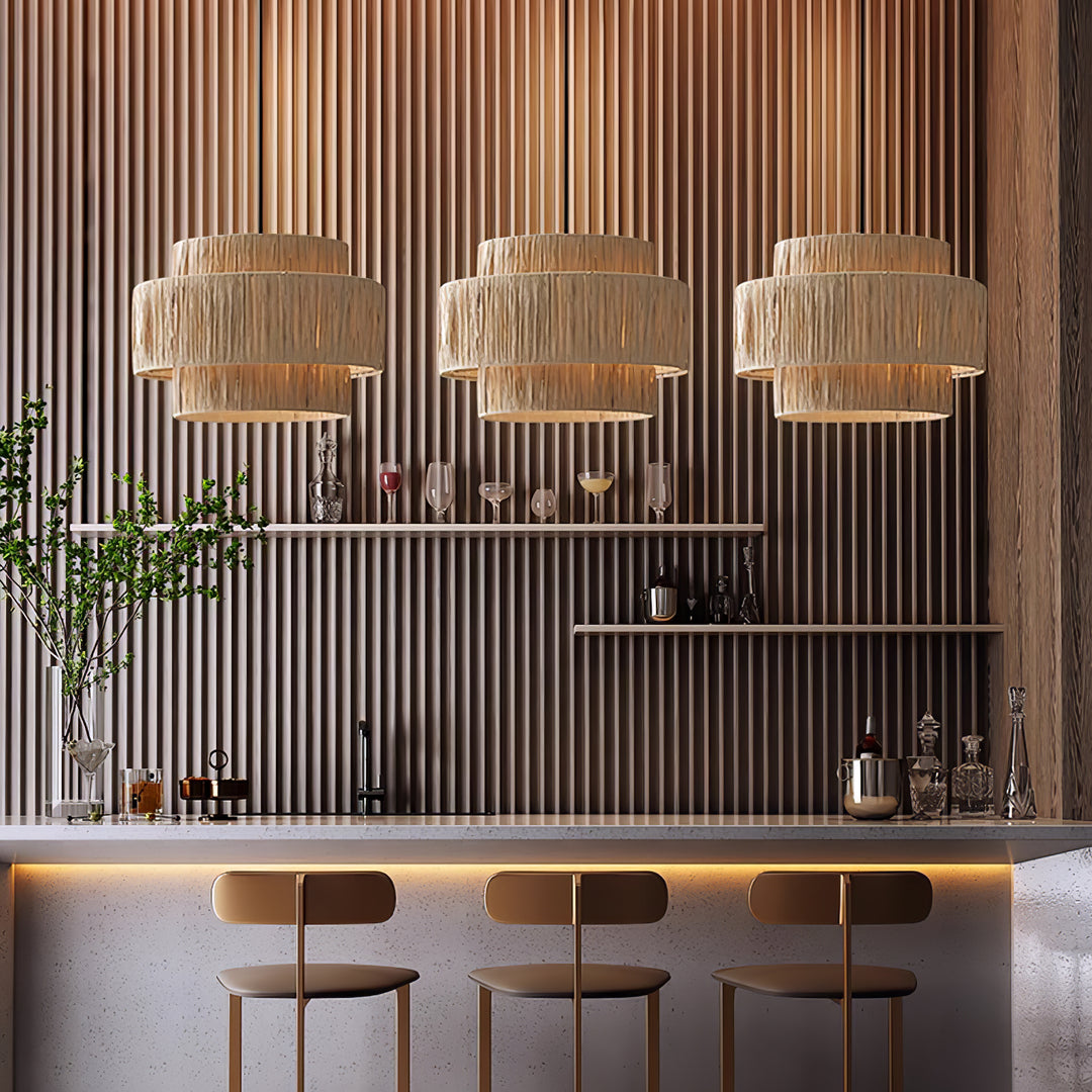 Straw Art Pendant Light - Vakkerlight