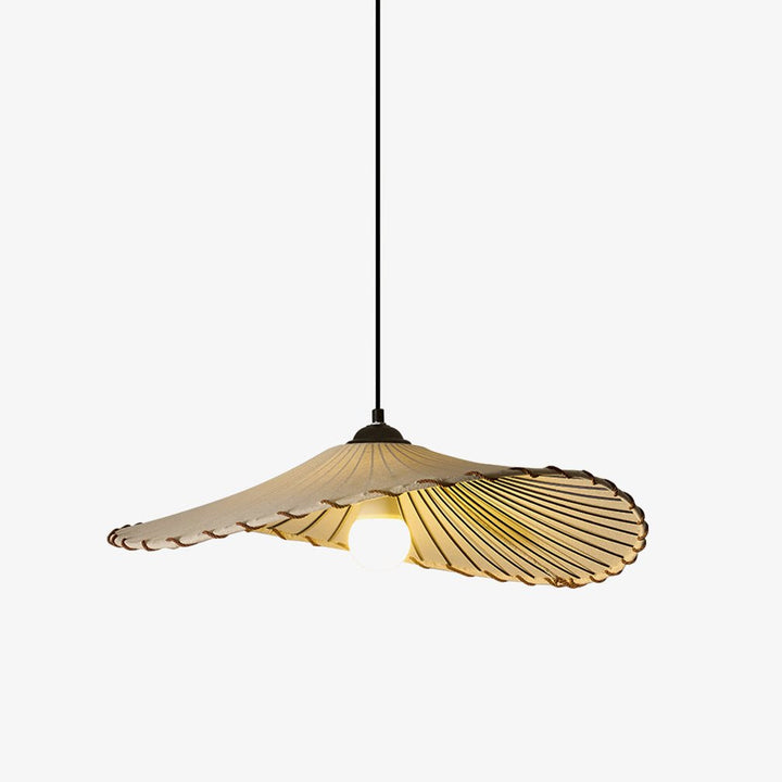 Lotus Leaf Fabric Pendant Light - Vakkerlight