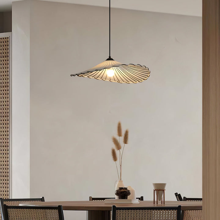 Lotus Leaf Fabric Pendant Light - Vakkerlight