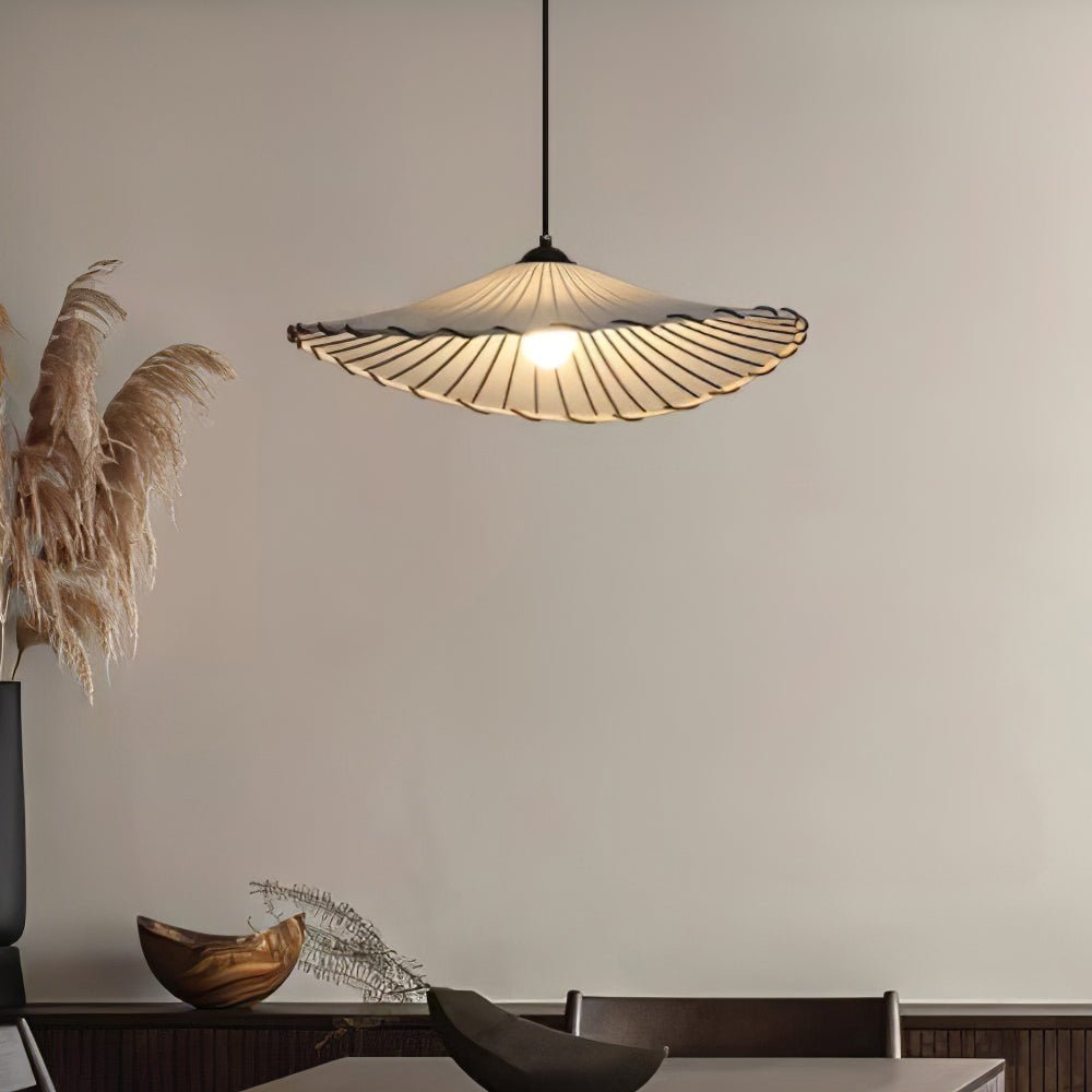 Lotus Leaf Fabric Pendant Light - Vakkerlight