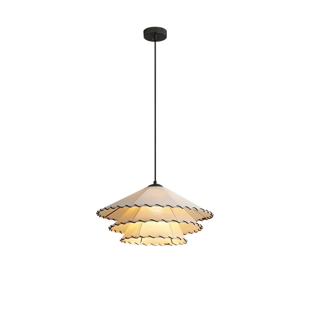 Lotus Leaf Fabric Pendant Light - Vakkerlight