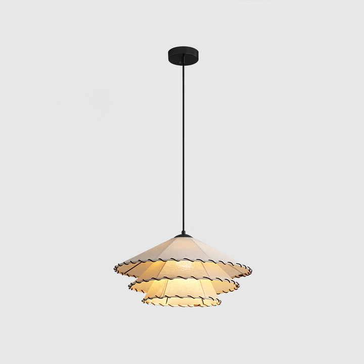 Lotus Leaf Fabric Pendant Light - Vakkerlight