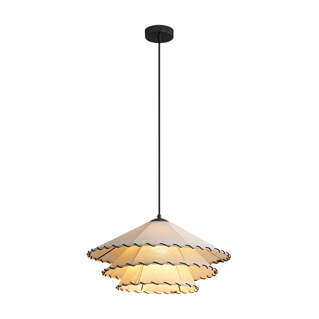 Lotus Leaf Fabric Pendant Light - Vakkerlight