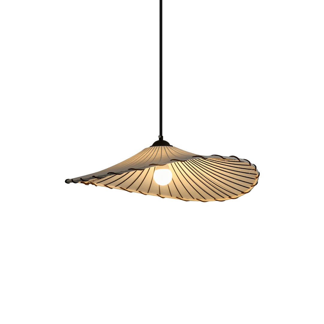 Lotus Leaf Fabric Pendant Light - Vakkerlight