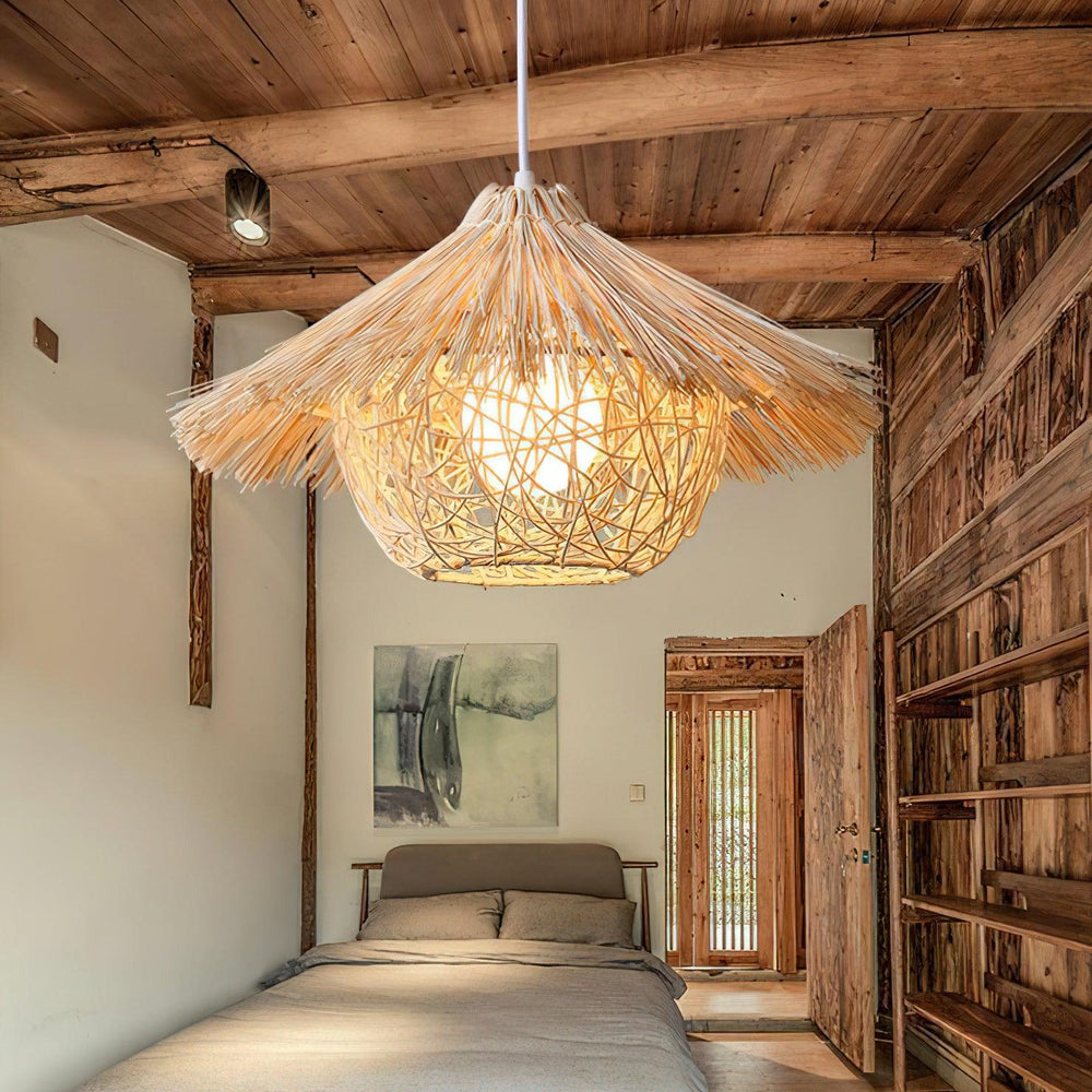 Straw Hat Pendant Light - Vakkerlight