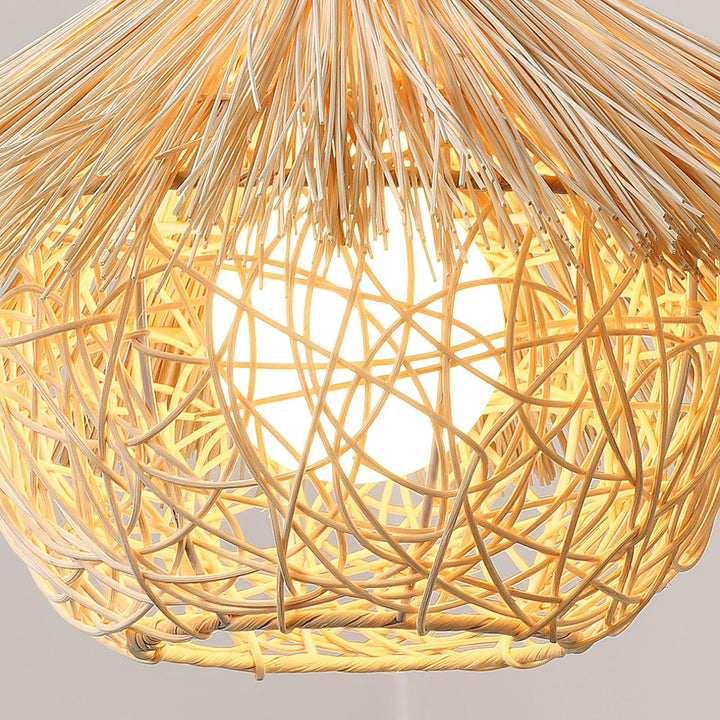 Straw Hat Pendant Light - Vakkerlight