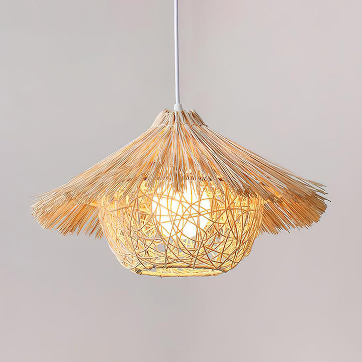 Straw Hat Pendant Light - Vakkerlight