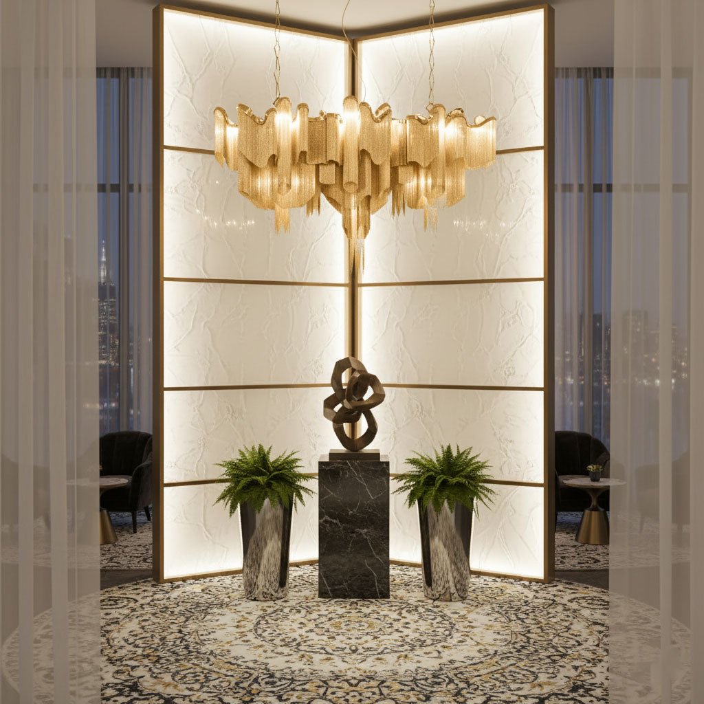 Stream Chain Chandelier - Vakkerlight