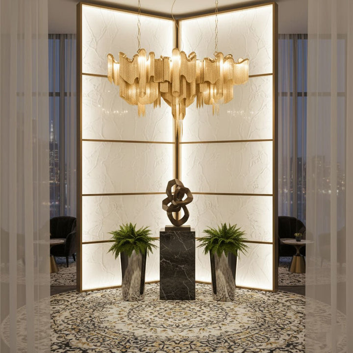 Stream Chain Chandelier - Vakkerlight