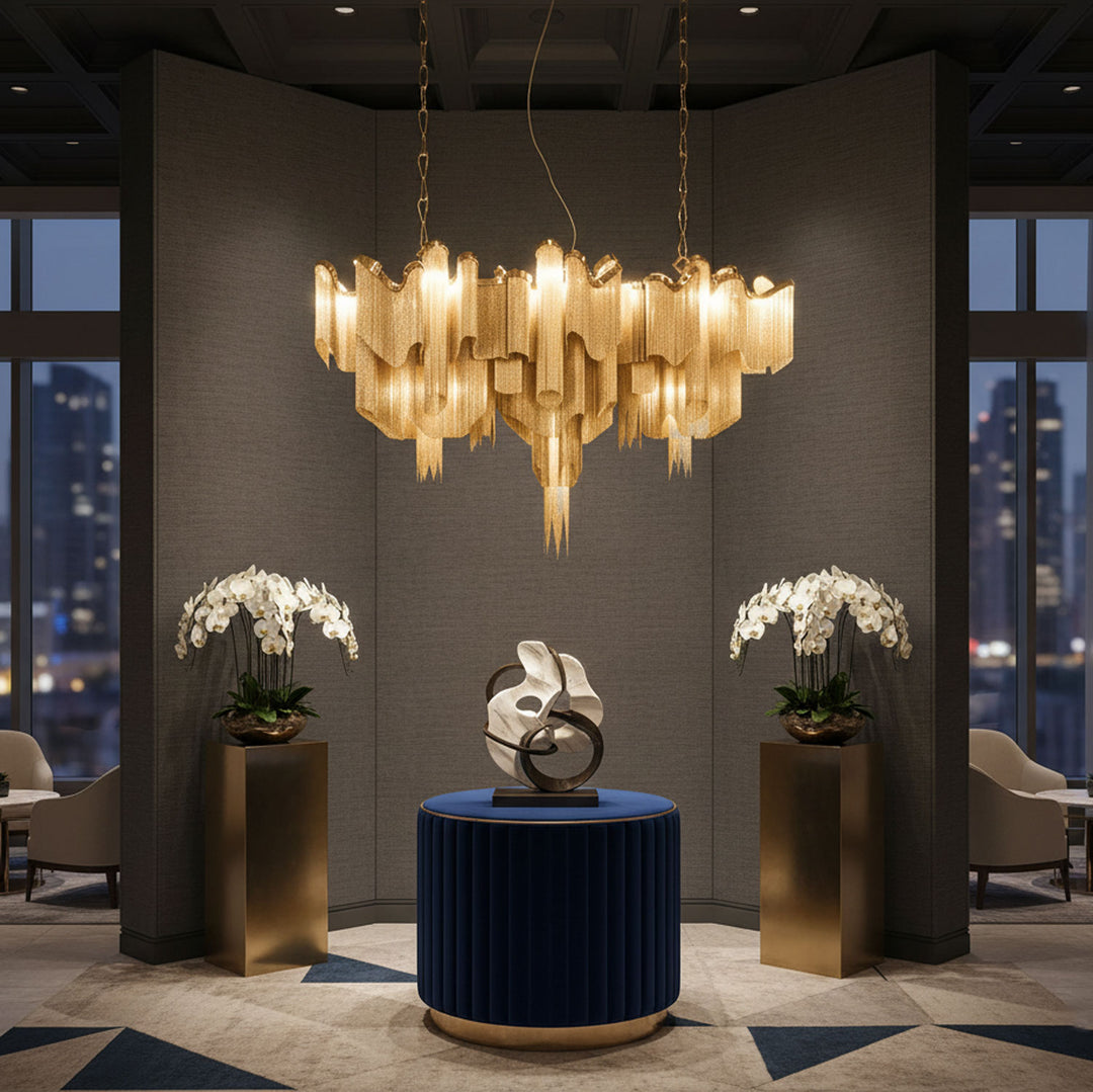 Stream Chain Chandelier - Vakkerlight