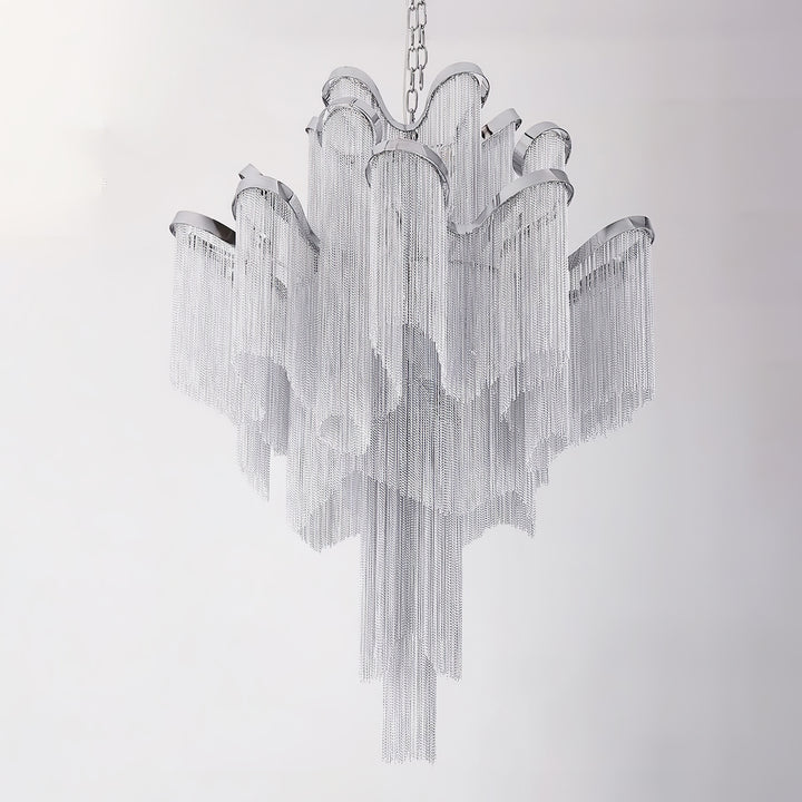 Stream Chain Chandelier