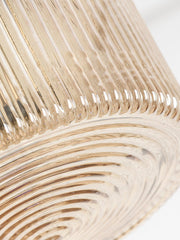 Striped Spinning Top Pendant Light