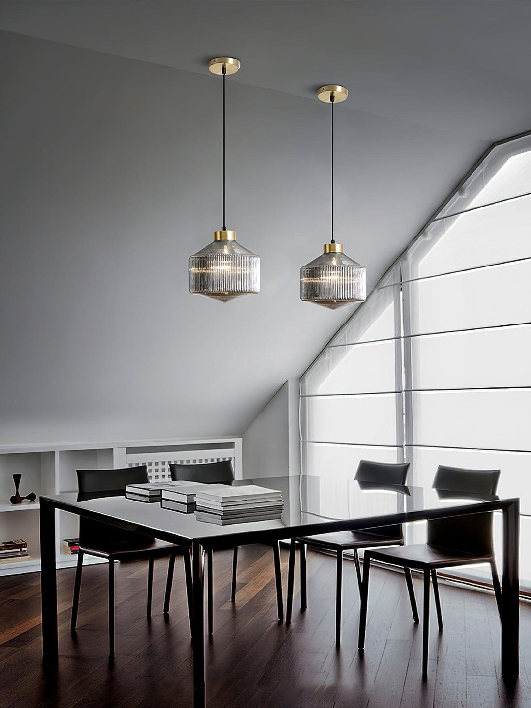 Striped Spinning Top Pendant Light - Vakkerlight