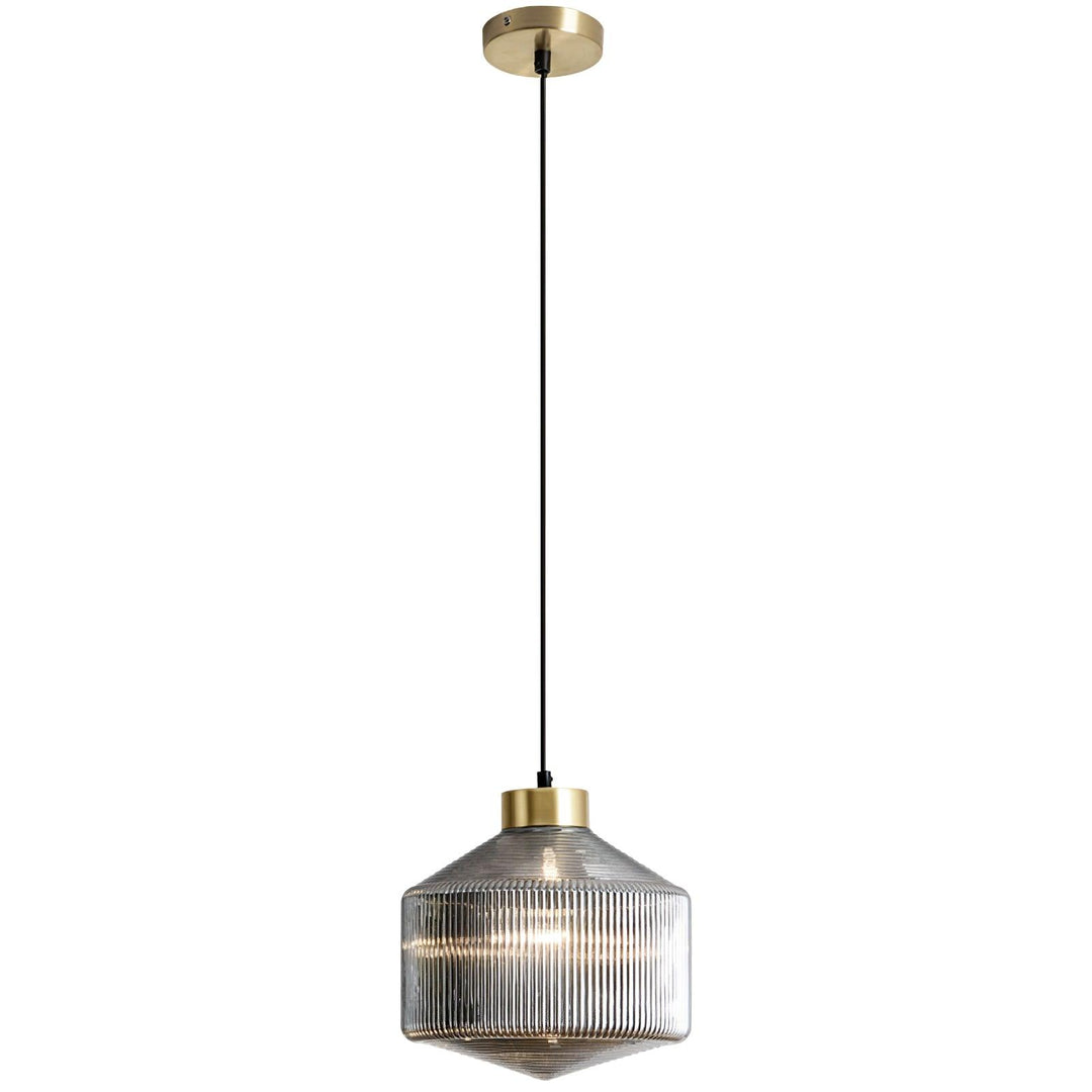 Striped Spinning Top Pendant Light - Vakkerlight