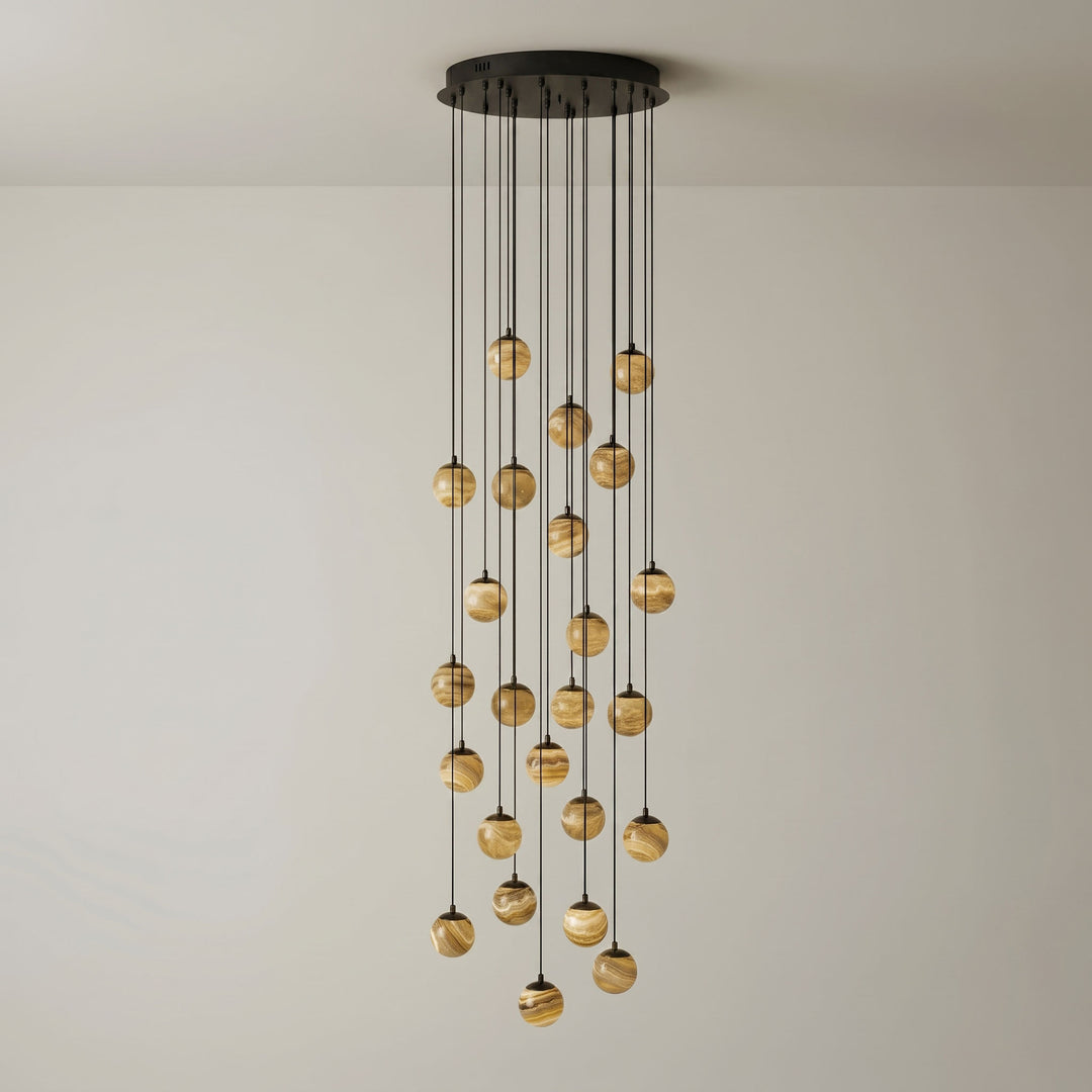 Sultana Alabaster Cluster Chandelier - Vakkerlight